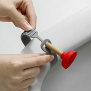 Toilet Lifting Handle, Easy Pumping Mechanism, Soft Cushion Grip, Modern Bathroom Design, for Elderly Assistance, Automatic Seat Lifting, Heavy-Duty Plastic Construction, for Home/geriatric, Blaxill